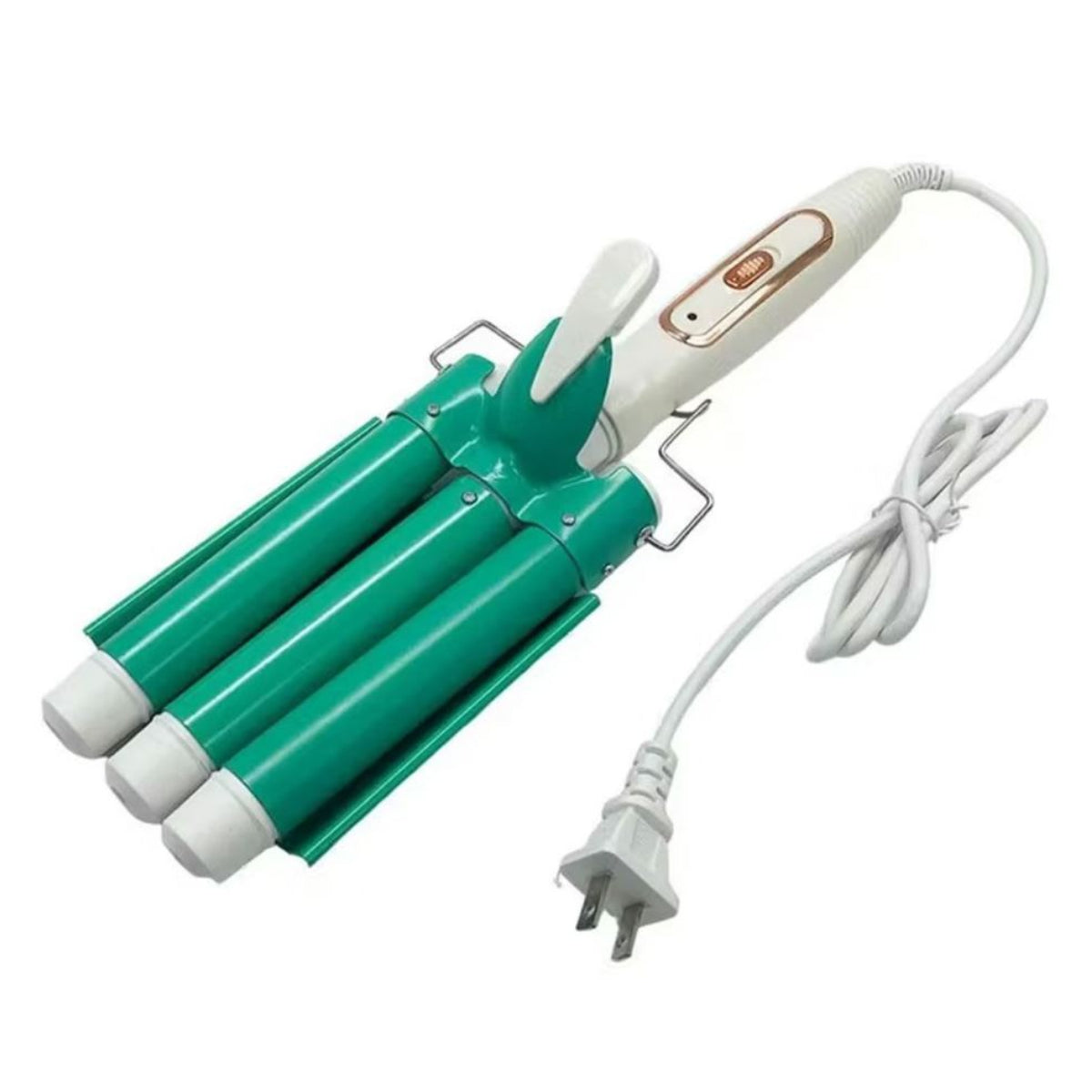 Pinza Rizadora Profesional - Ondas de Sirena (3 Tubos)