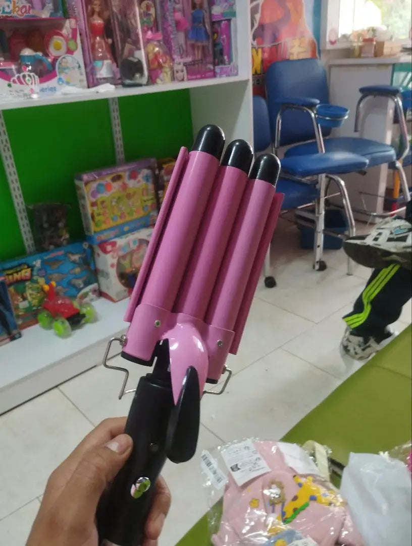 Pinza Rizadora ondas 3 Tubos OFERTAS !