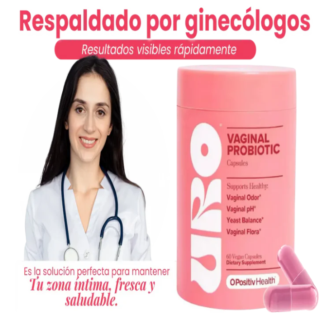 Probiótico Vaginal URO – Equilibrio Íntimo y Bienestar Femenino