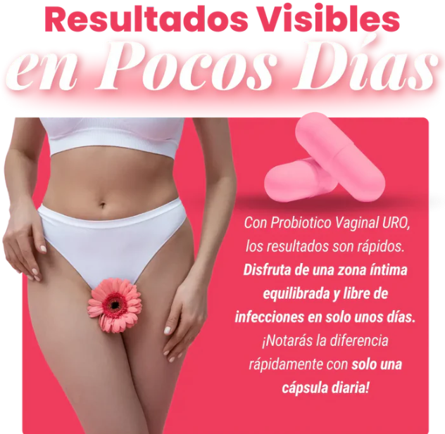 Probiótico Vaginal URO – Equilibrio Íntimo y Bienestar Femenino