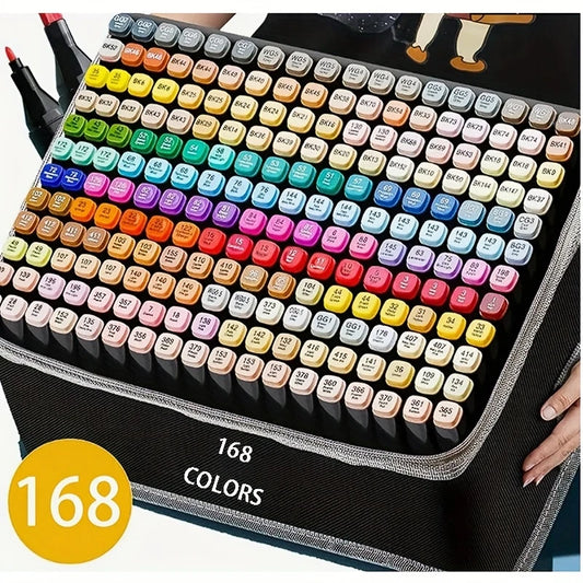 SET DE PLUMONES 168 DOBLE PUNTA