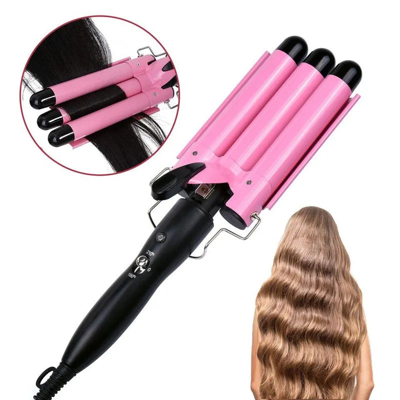 Pinza Rizadora ondas 3 Tubos OFERTAS !